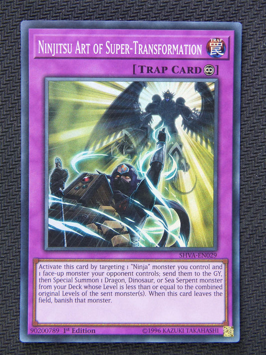 Ninjitsu Art Super Transformation SHVA - Super Rare - Yugioh Card #5VY