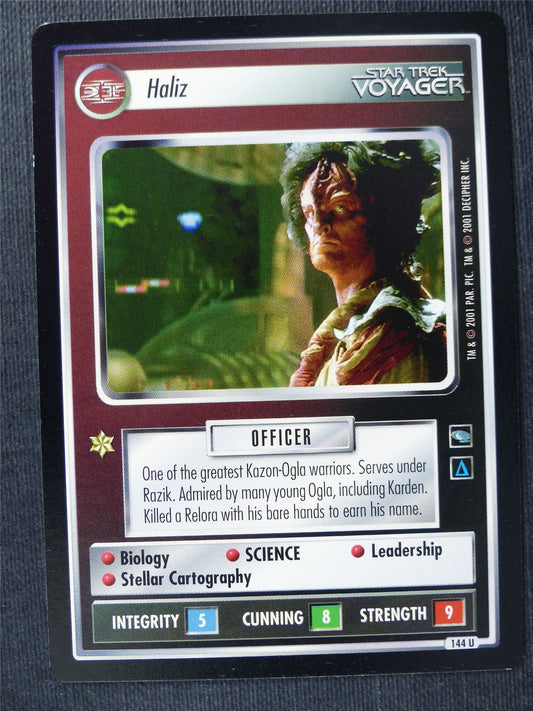 Haliz - Voyager - Star Trek Cards #150