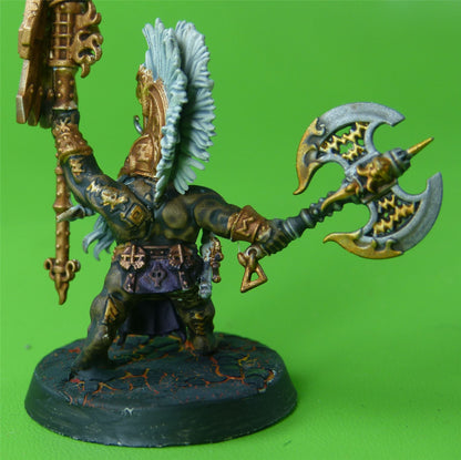 Fyreslayers Battlesmith Painted - Warhammer AoS 40k #84Q