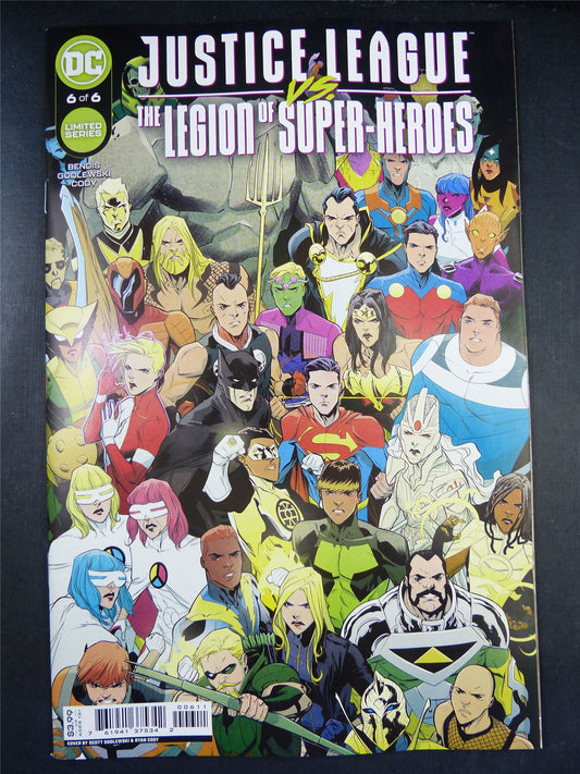 JUSTICE League vs The Legion of Super-Heroes #6 - Nov 2022 - DC Comics #83B