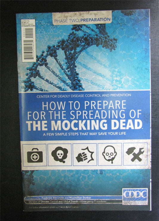 How to Prepare For The Spreading Of the Mocking Dead #2 - Dynamite - COMICS # 3F25