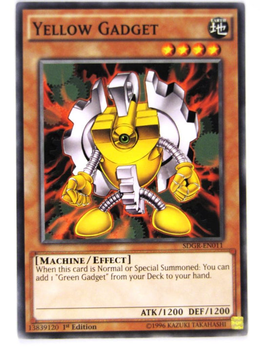 Yugioh Cards: YELLOW GADGET SDGR # 21B84