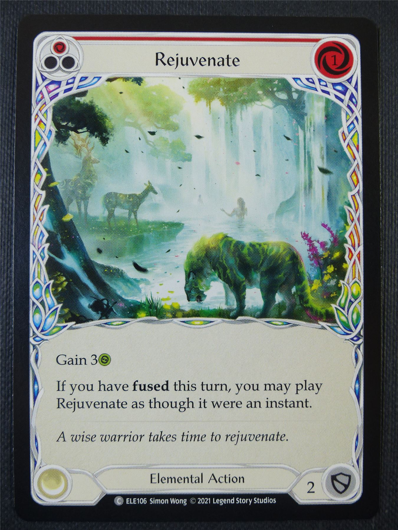 Rejuvenate - Red - Tales of Aria 1st ed - Flesh and Blood Card #636