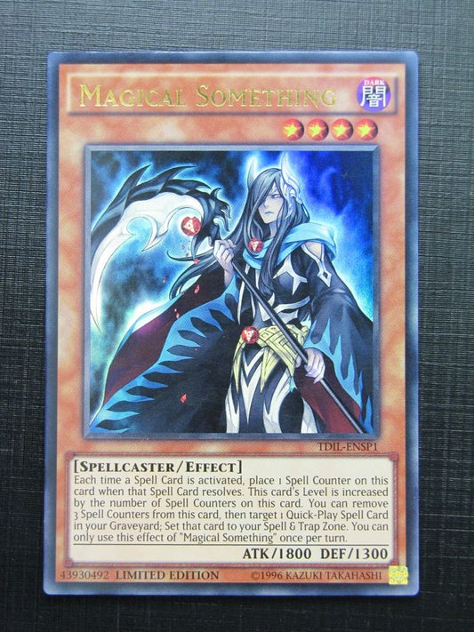 Yugioh Cards: MAGICAL SOMETHING TDIL ULTRA RARE # 16F34