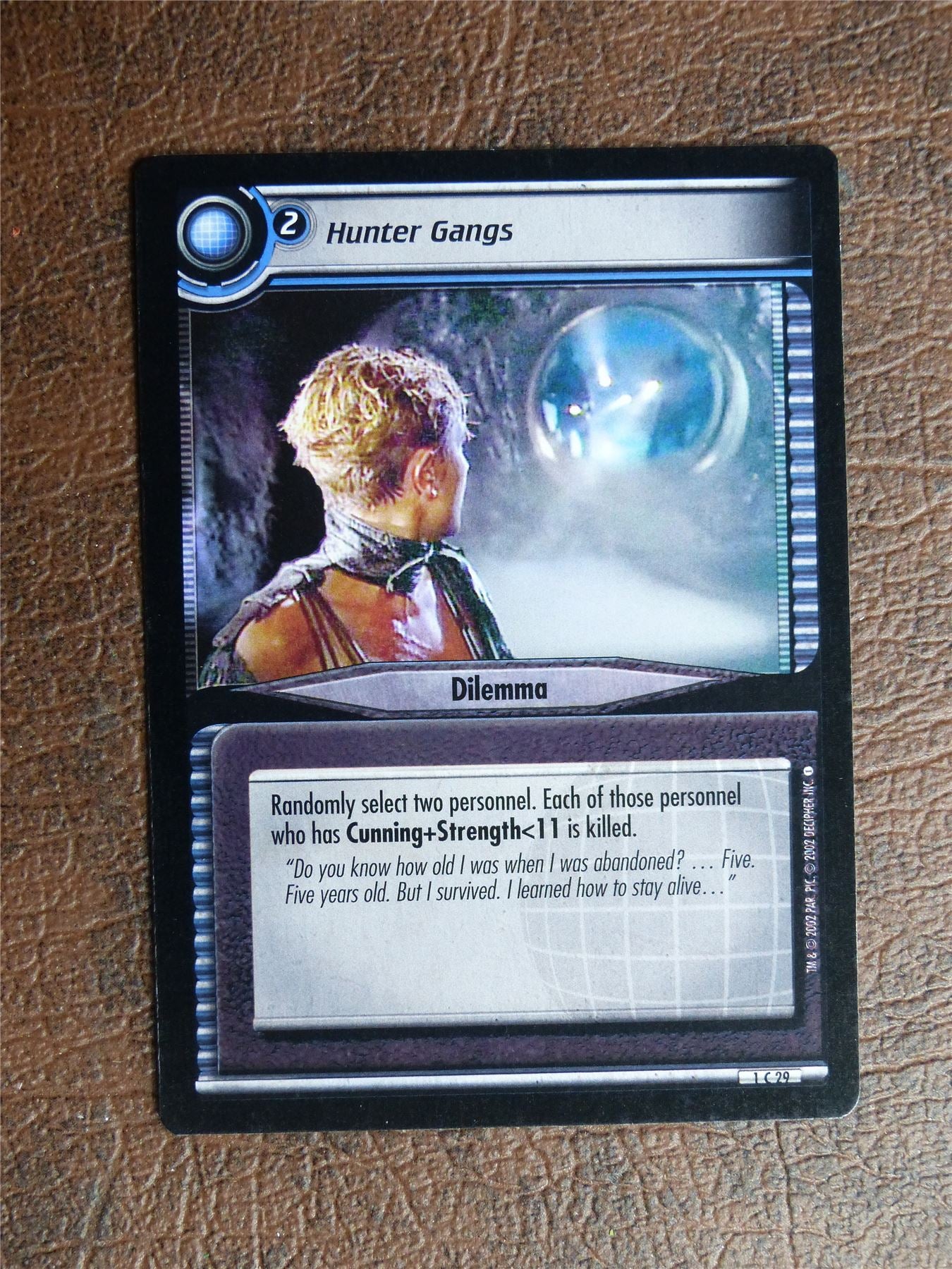 Hunter Groups - Star Trek CCG TCG Card #Y0