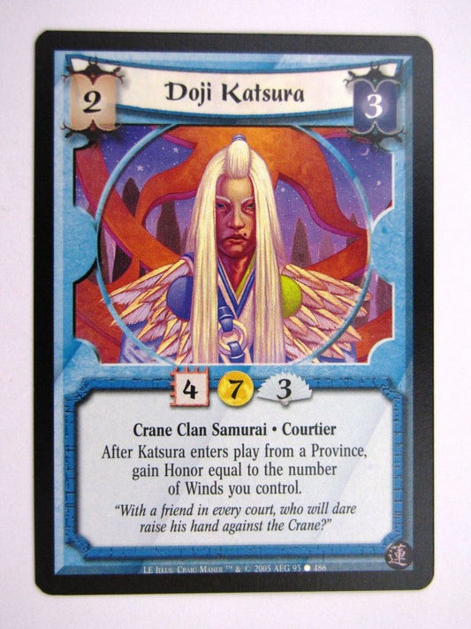 Vintage L5R Cards: DOJI KATSURA # 27G74