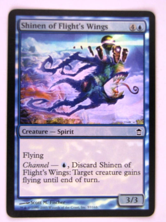 Mtg FOIL - SHINEN OF FLIGHT'S WINGS - played
