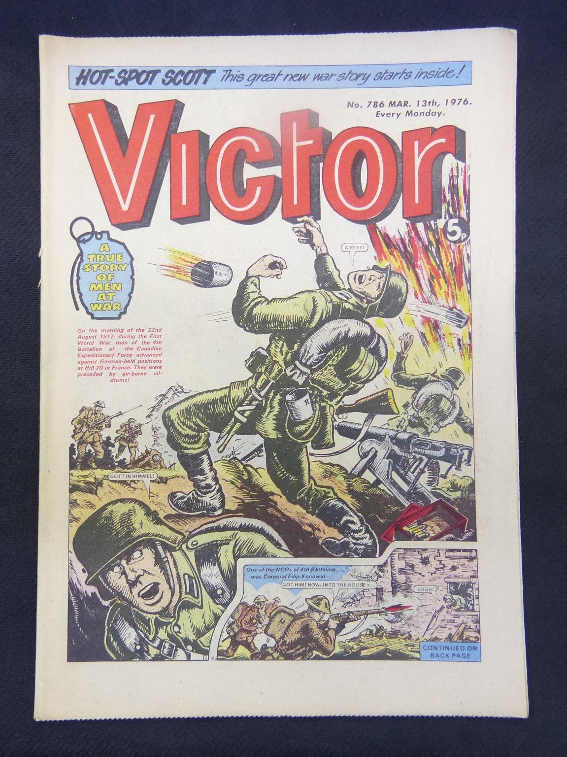 Victor Comic - Issue 786 - 13 Mar 1976 #NS