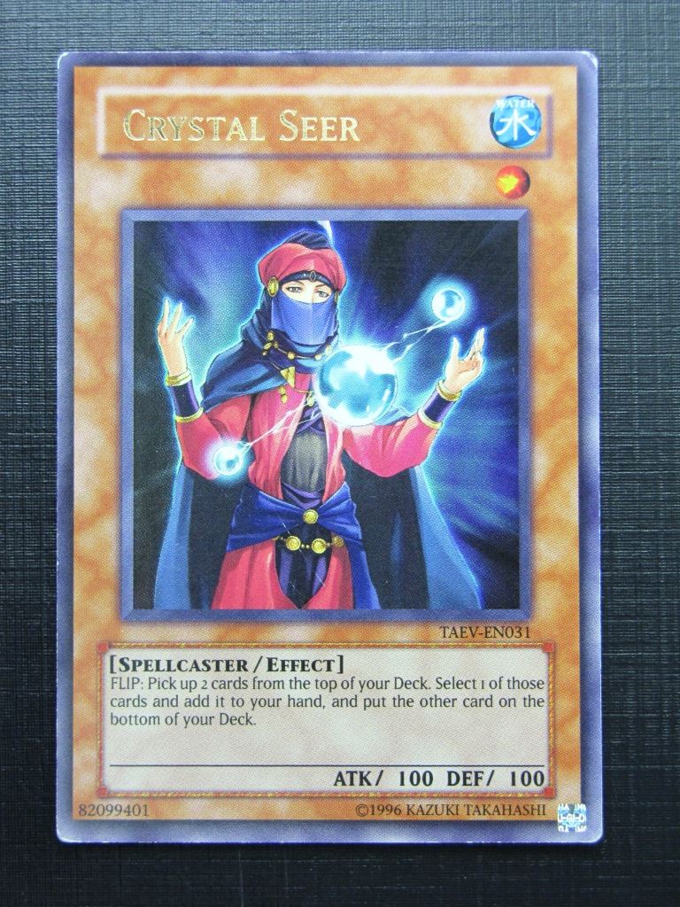 Yugioh Cards: CRYSTAL SEER TAEV ULTRA RARE # 16G26