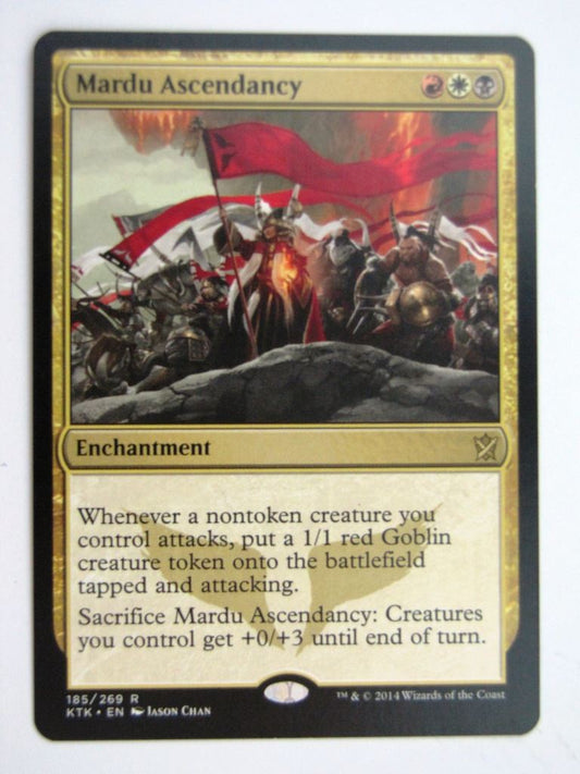 MTG Magic Played Cards: MARDU ASCENDANCY # 31E36