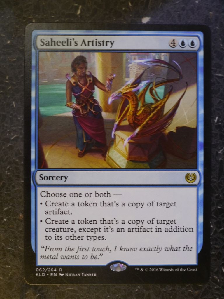 MTG Magic Cards: SAHEELI'S ARTISTRY # 6J62