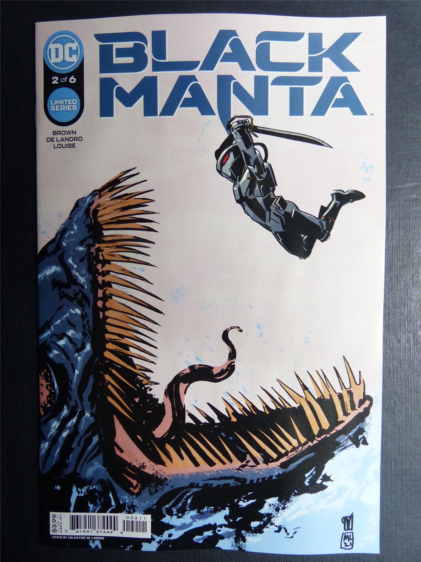 BLACK Manta #2 - Dec 2021 - DC Comics #1GN