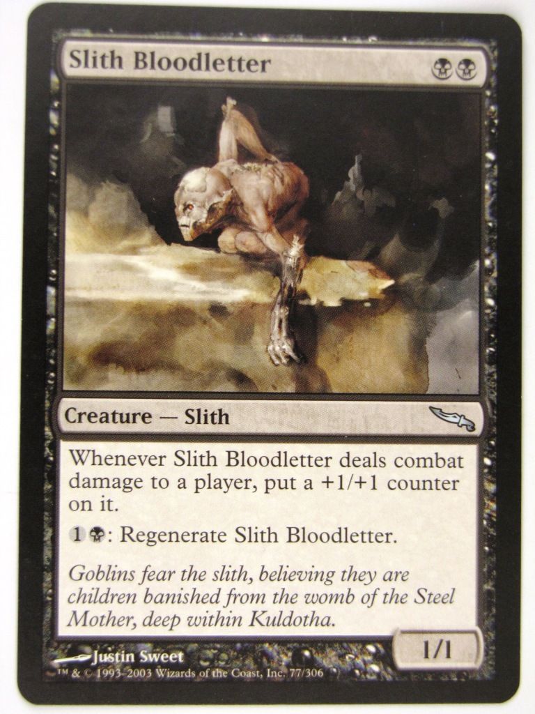 MTG Magic: the Gathering Cards: SLITH BLOODLETTER: MRD