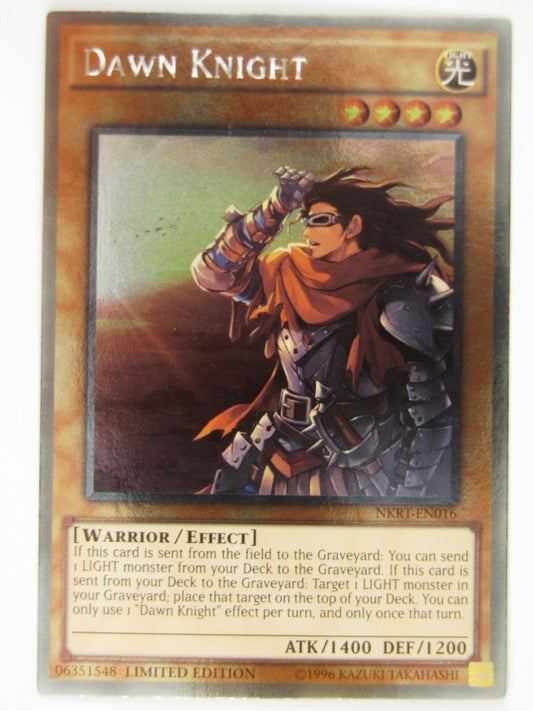 Yugioh Cards: DAWN KNIGHT NKRT PLATINUM RARE # 21F75