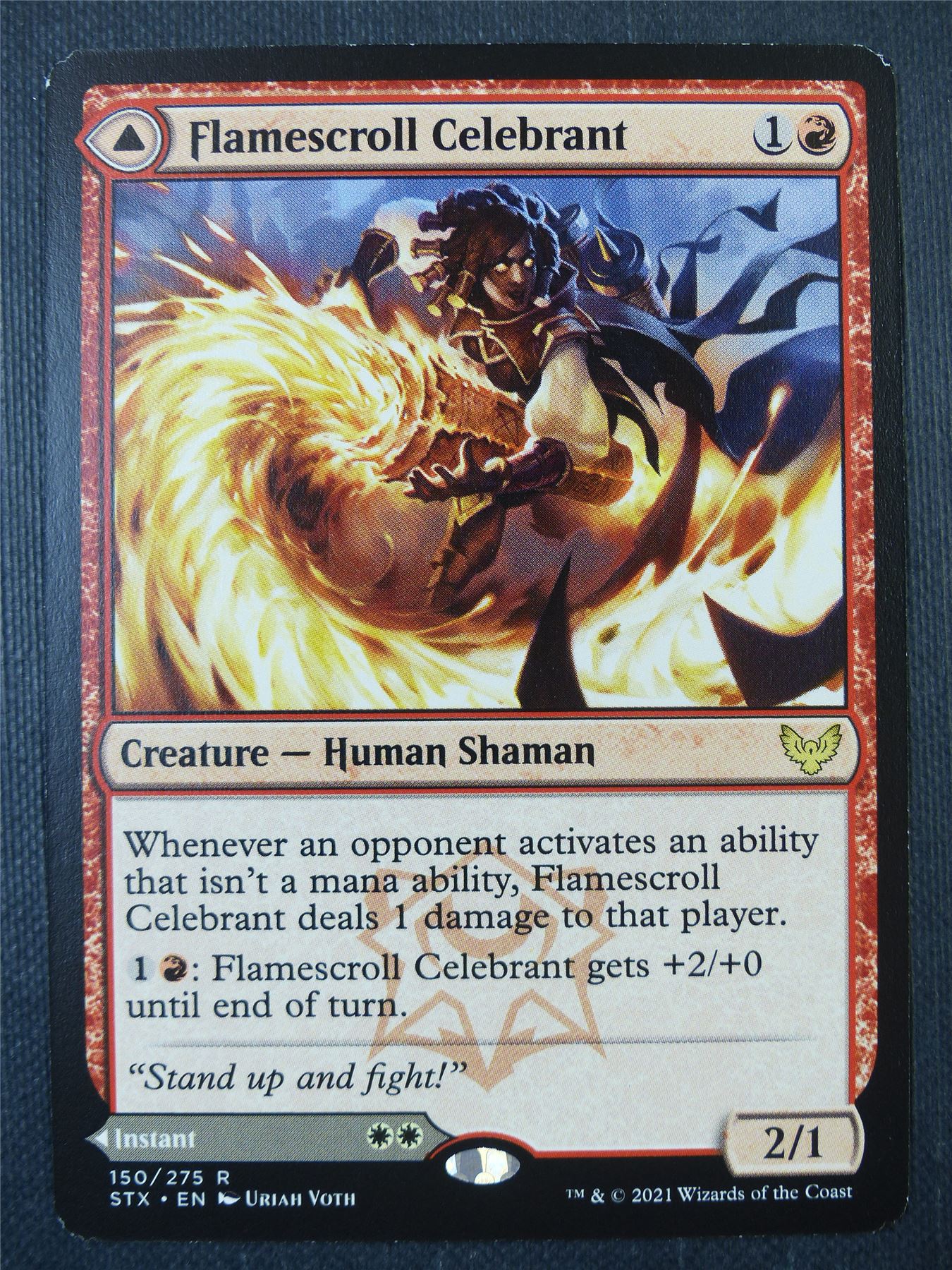 Flamescroll Celebrant - Mtg Card #97T