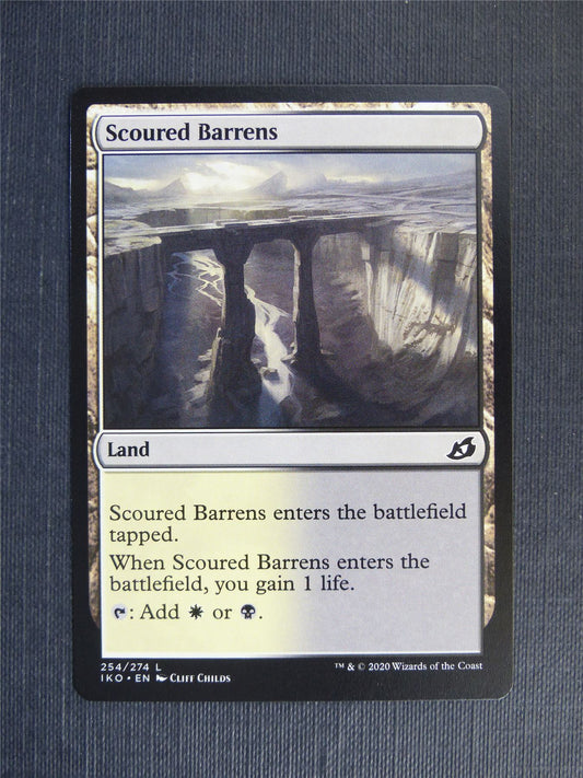 Scoured Barrens - C20 - Mtg Card