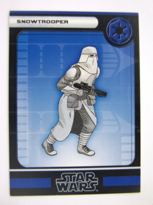 Star Wars Miniature Spare Cards: SNOWTROOPER # 11B100
