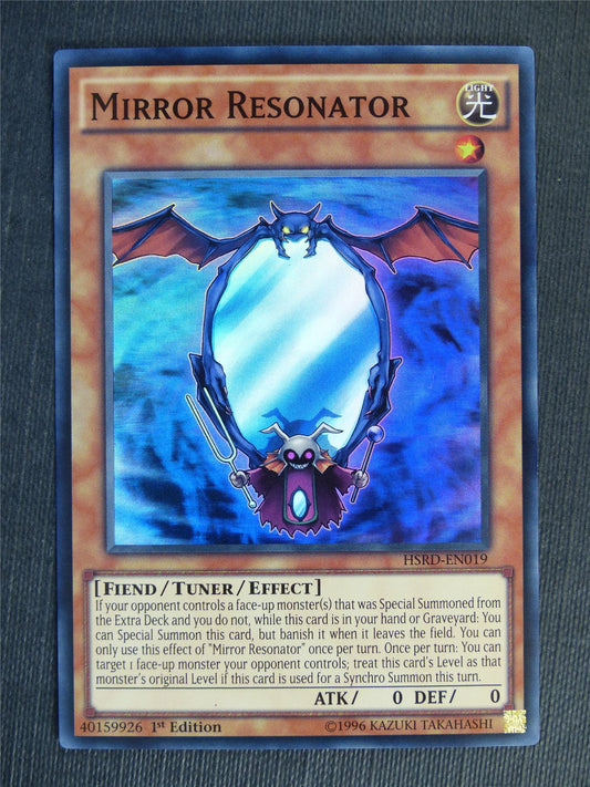 Mirror Resonator HSRD Super Rare - 1st ed - Yugioh Cards #27Y