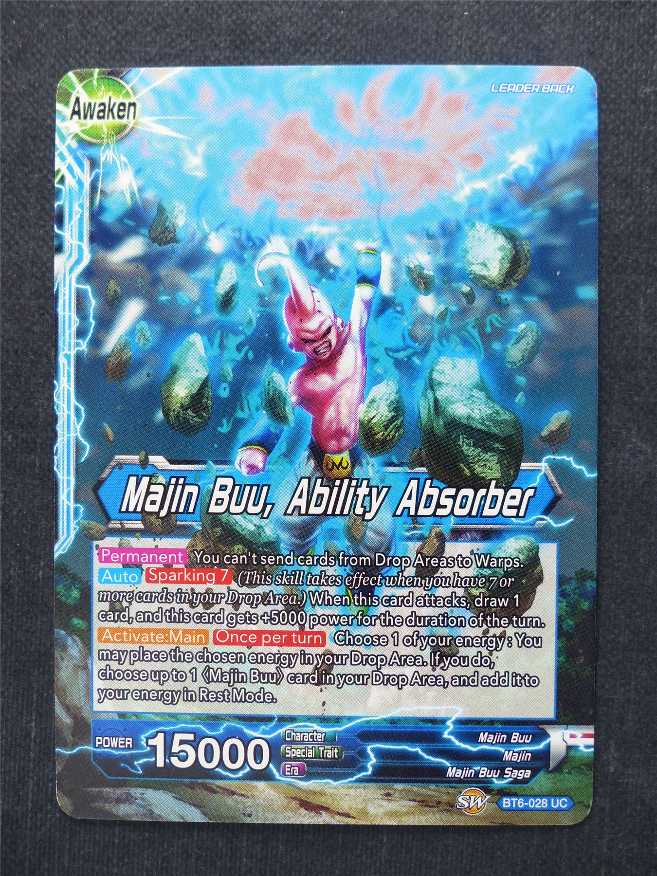 Majin Buu Ability Absorber - Dragon Ball Super Cards #A1