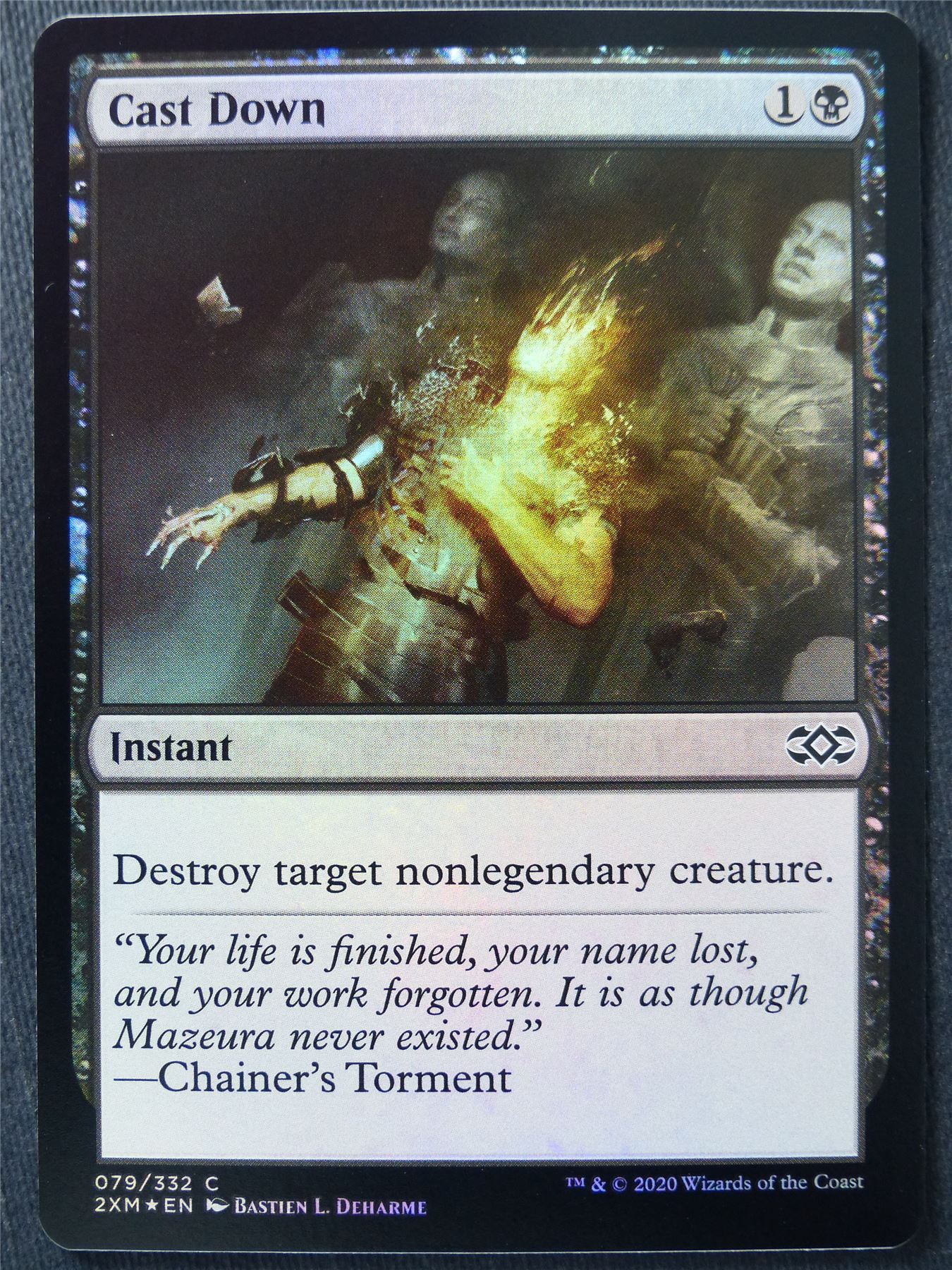 Cast Down Foil - Mtg Magic Cards #EB