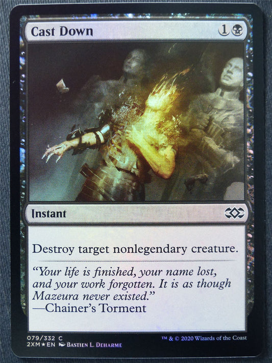 Cast Down Foil - Mtg Magic Cards #EB
