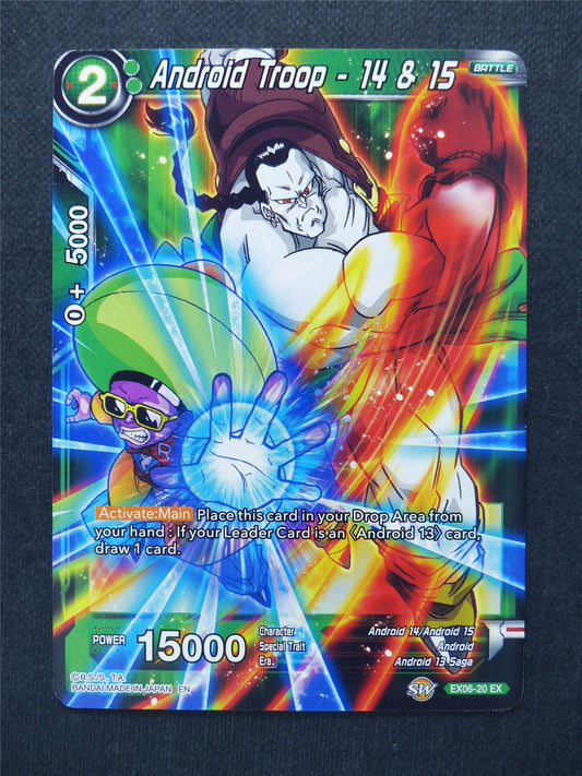 Android Troop - 14 & 15 - Dragon Ball Super Cards #4H