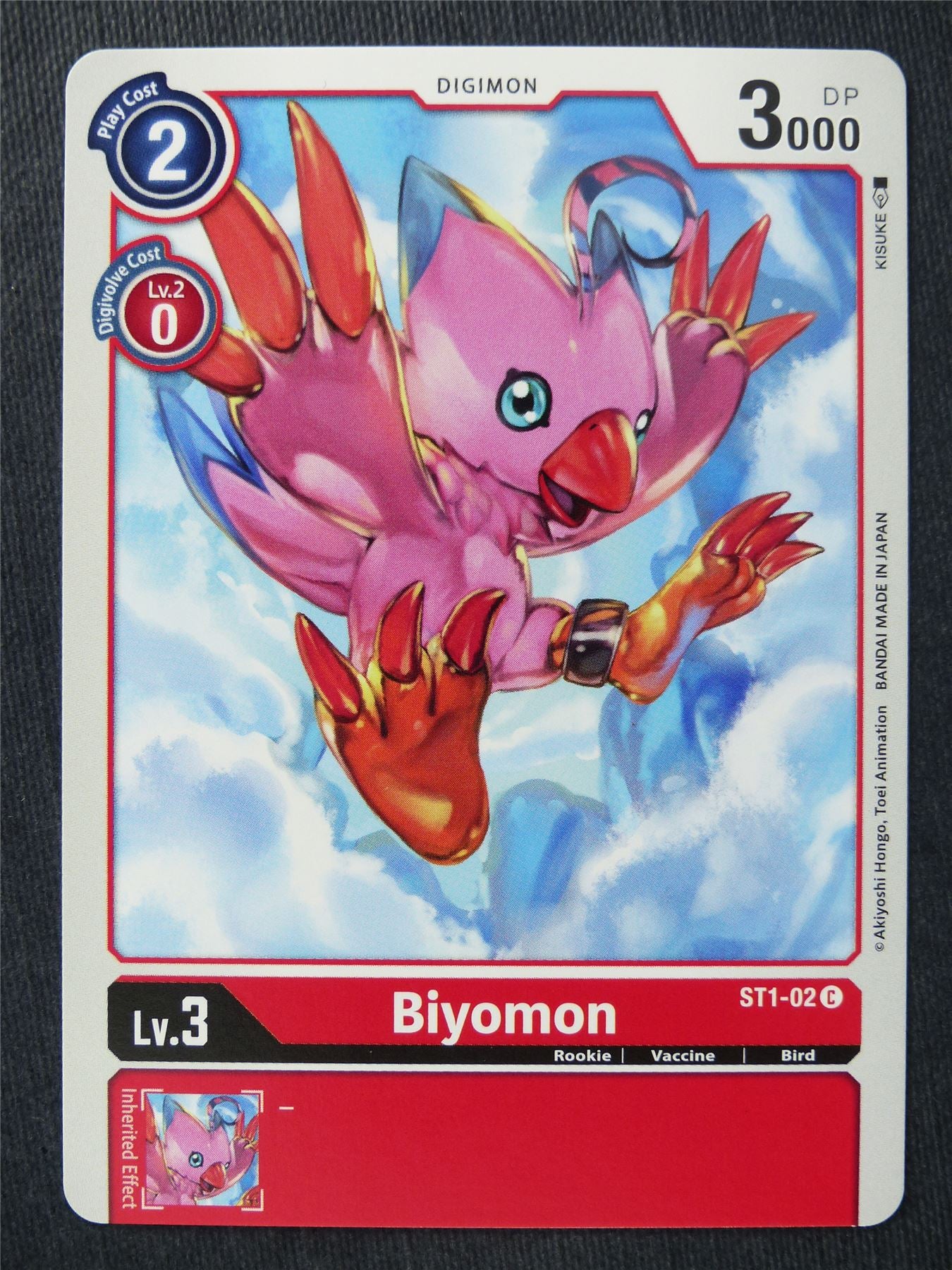 Biyomon ST1-02 C - Digimon Cards #UZ