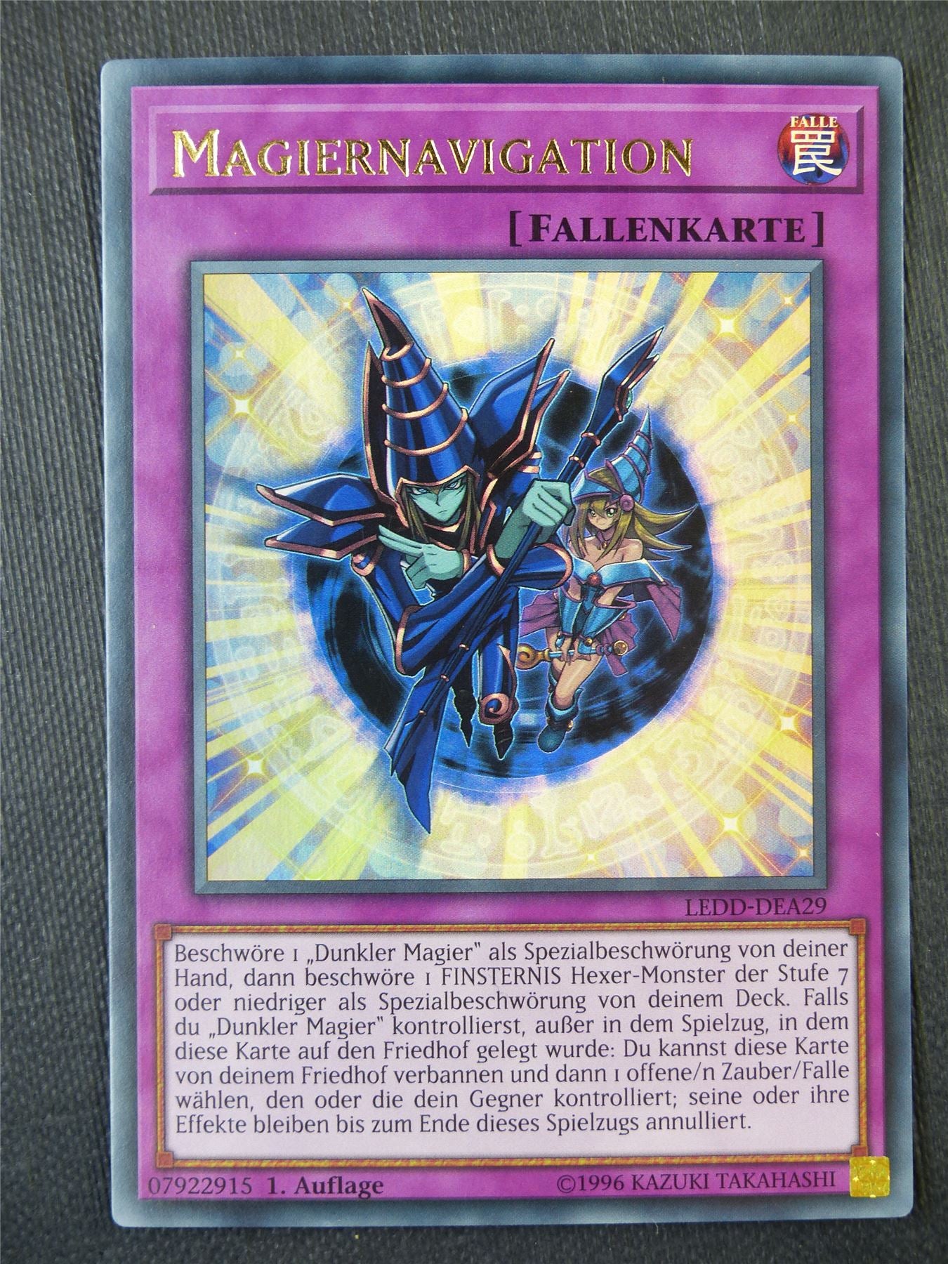 Magician Navigation LEDD Ultra Rare Deutsch - 1st ed Yugioh Card #75L