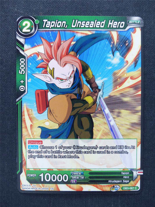 Tapion unsealed Hero