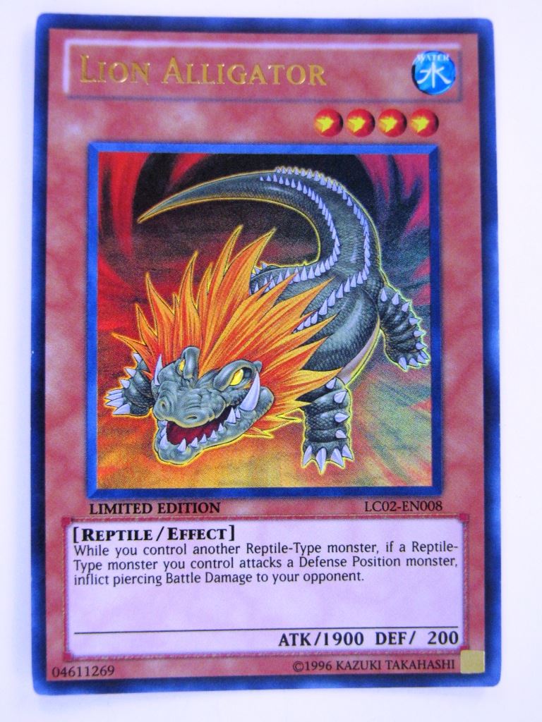 Yugioh Cards: LION ALLIGATOR LC02 ULTRA RARE # 5C63