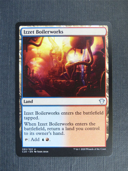 Izzet Boilerworks - C20 - Mtg Card