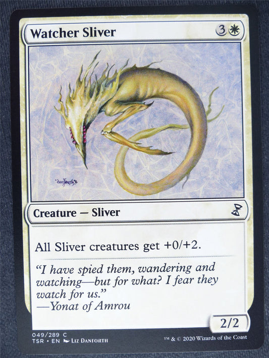 Watcher Sliver - Remastered - Mtg Magic Cards #XF