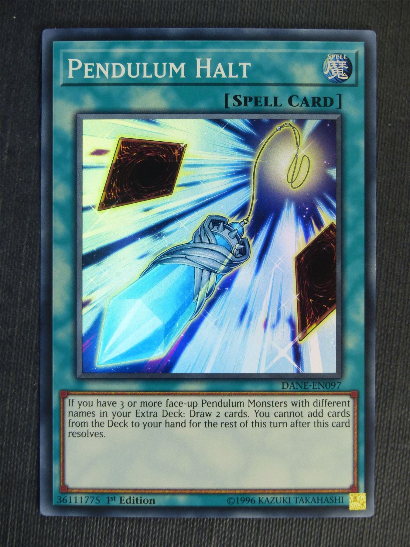 Pendulum Halt DANE Super Rare - 1st ed - Yugioh Cards #28W