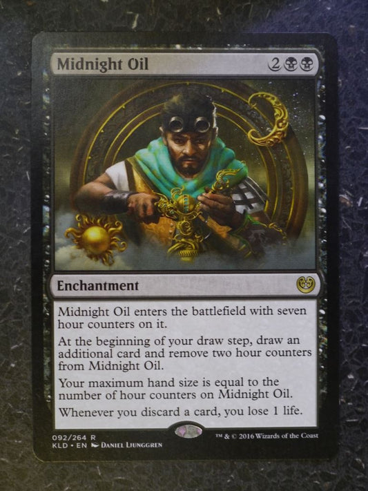 MTG Magic Cards: MIDNIGHT OIL # 7A2