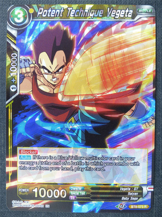 Potent Technique Vegeta R - Dragon Ball Super Cards #2VY