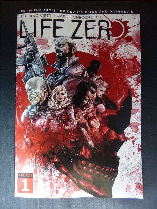 LIFE Zero #1 - Feb 2022 - Ablaze Comic #6RC