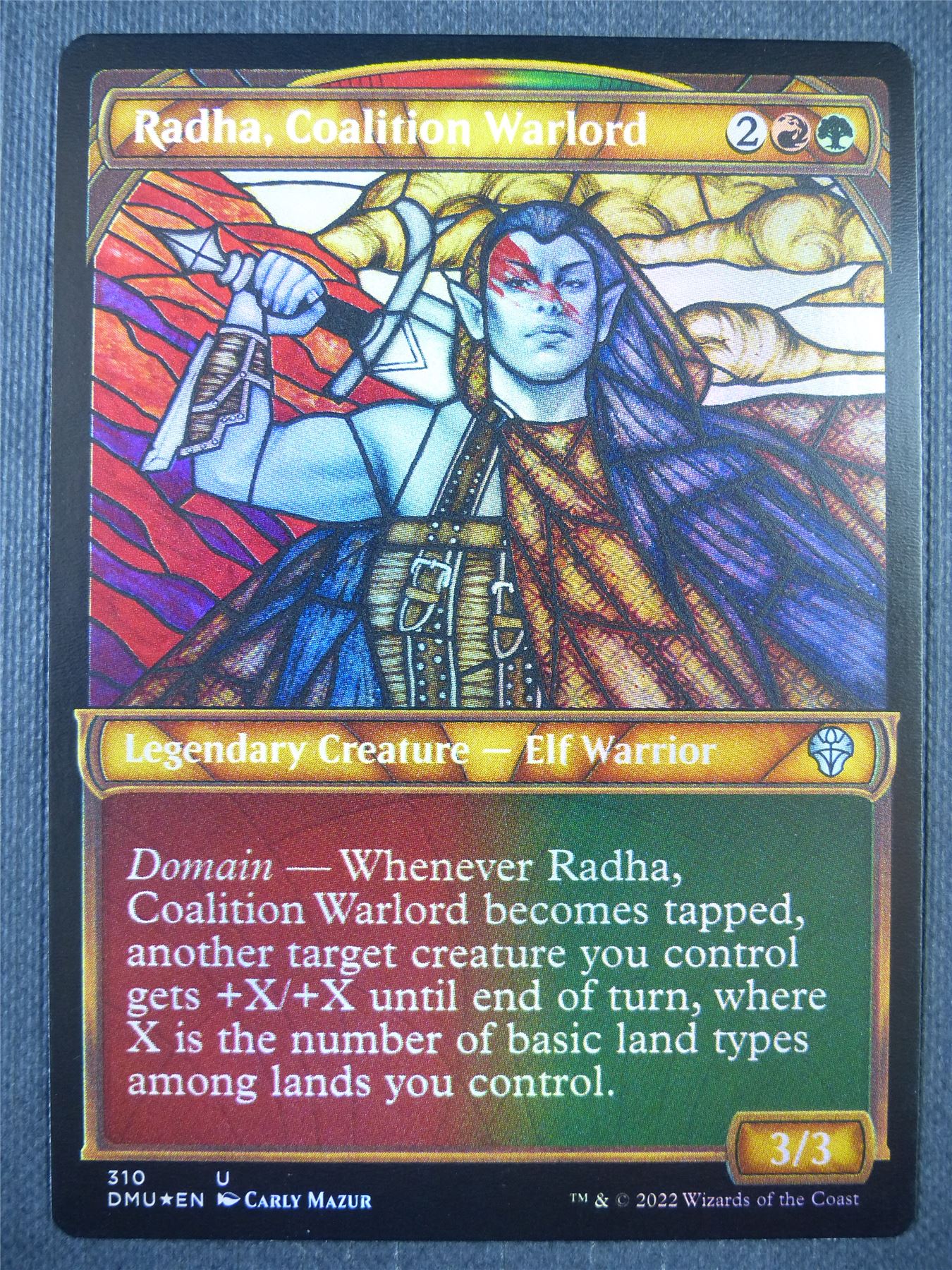 Radha Coalition Warlord Showcase Foil - Mtg Card #8TC