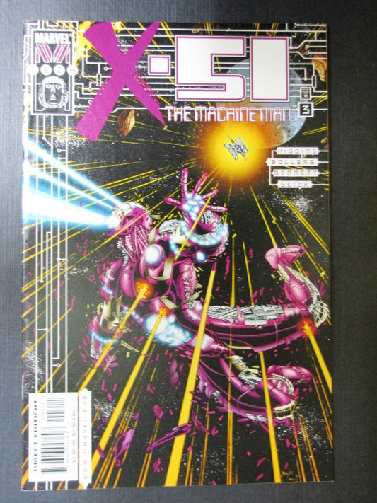 X-51 The Machine Man #3 - Marvel Comics #1DP