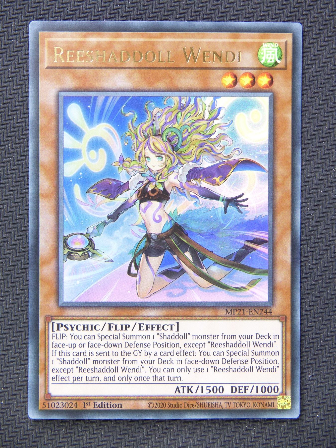 Reeshaddoll Wendi MP21 Ultra Rare - Yugioh Card #5II