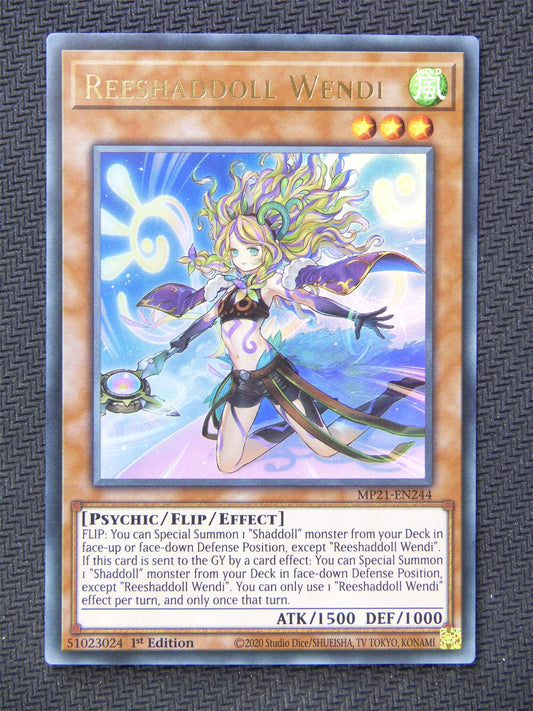 Reeshaddoll Wendi MP21 Ultra Rare - Yugioh Card #5II