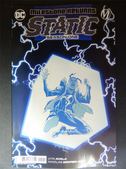 STATIC season one #5 - Mar 2022 - DC Comics #5WW