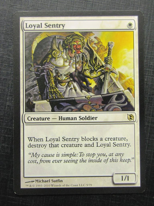 Loyal Sentry - Mtg Magic Card # 12B79