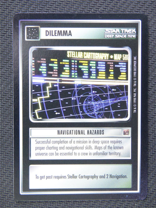 Dilemma Navigational Hazards - Star Trek CCG Deep Space Nine #57Z