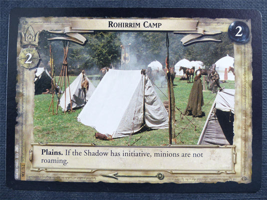 Rohirrim Camp 7 U 336 - LotR Cards #2RU