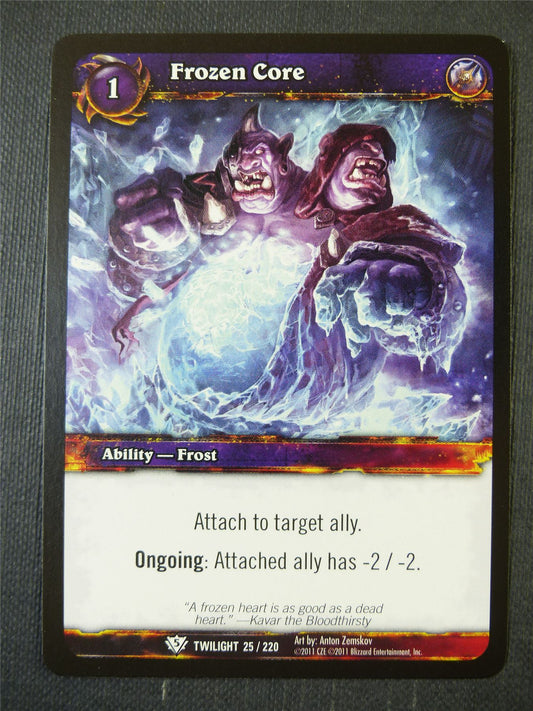 Frozen Core 25/220 - WoW Card #14E