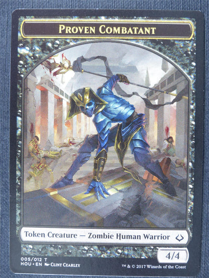 Zombie / Proven Combatant Token - Mtg Magic Cards #3AP