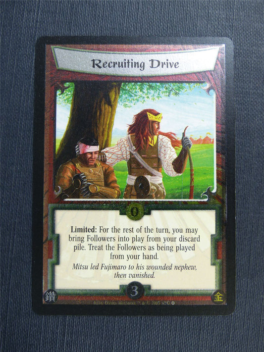 Recruiting Drive Promo Foil - L5R Classic Cards #4NL