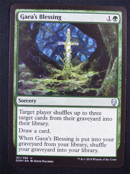 Gaea's Blessing - Mtg Card #2B9