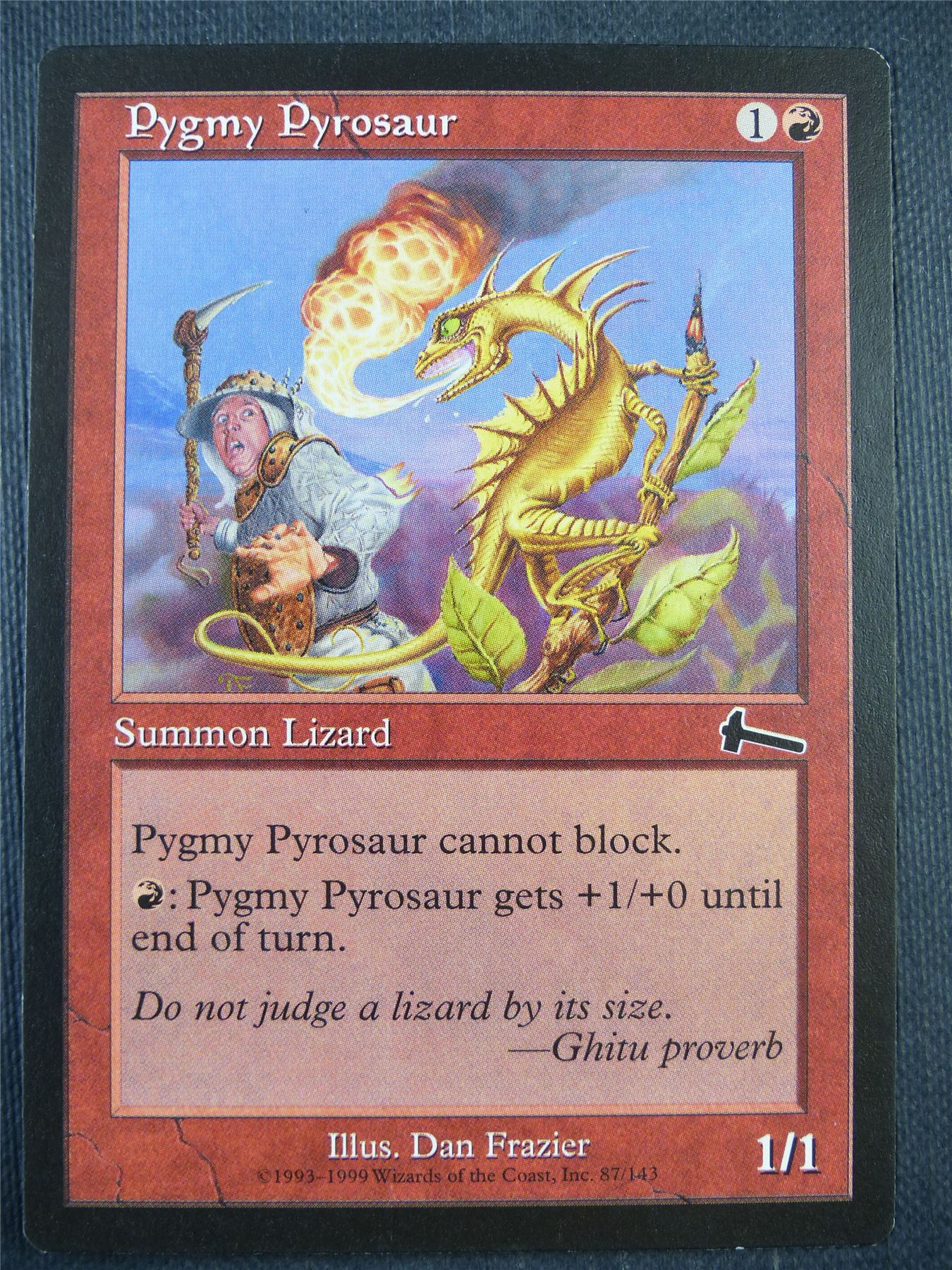 Pygmy Pyrosaur - Mtg Card #9F9