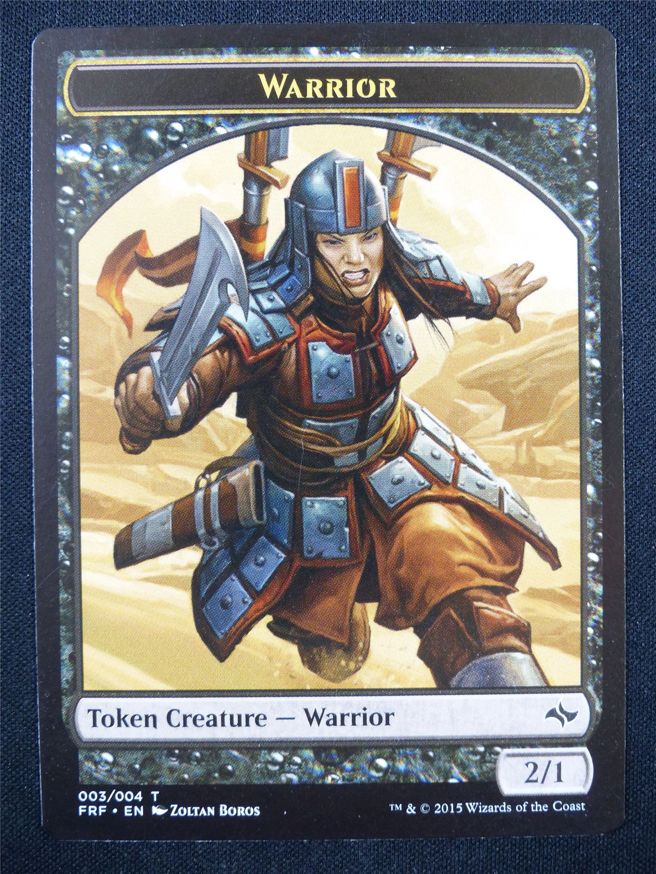 Warrior Token - Mtg Card #2CU